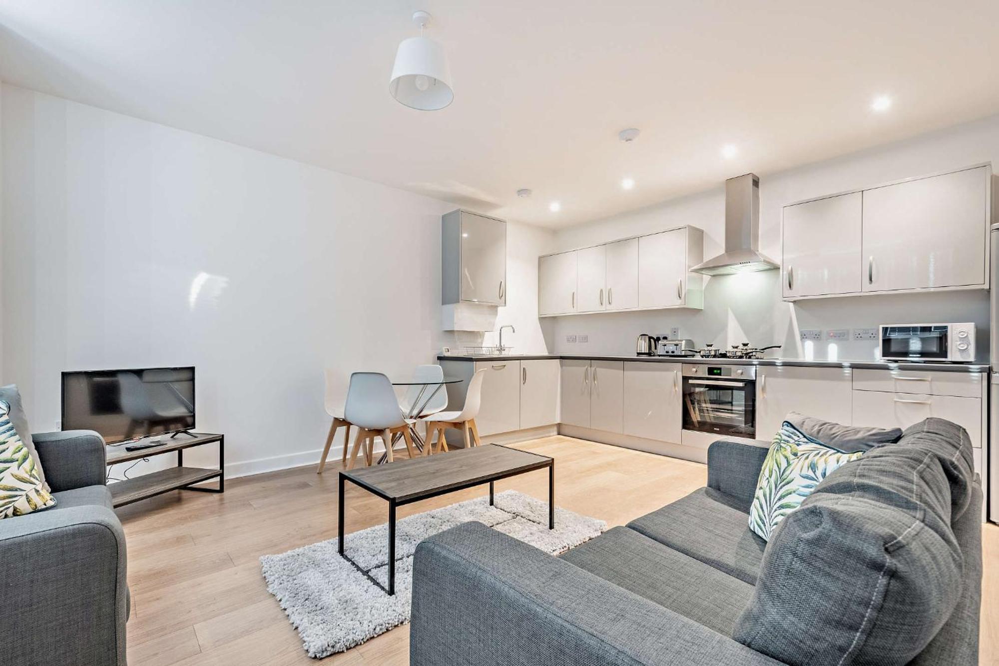Modern, City Living Apartments- Private Parking 牛津 外观 照片