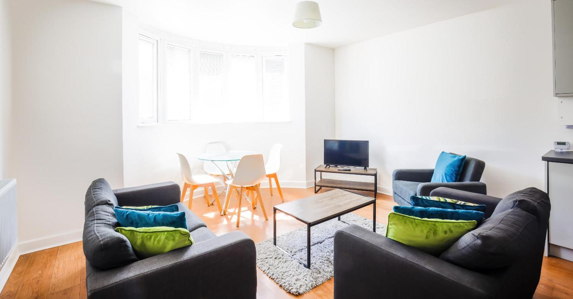 Modern, City Living Apartments- Private Parking 牛津 客房 照片
